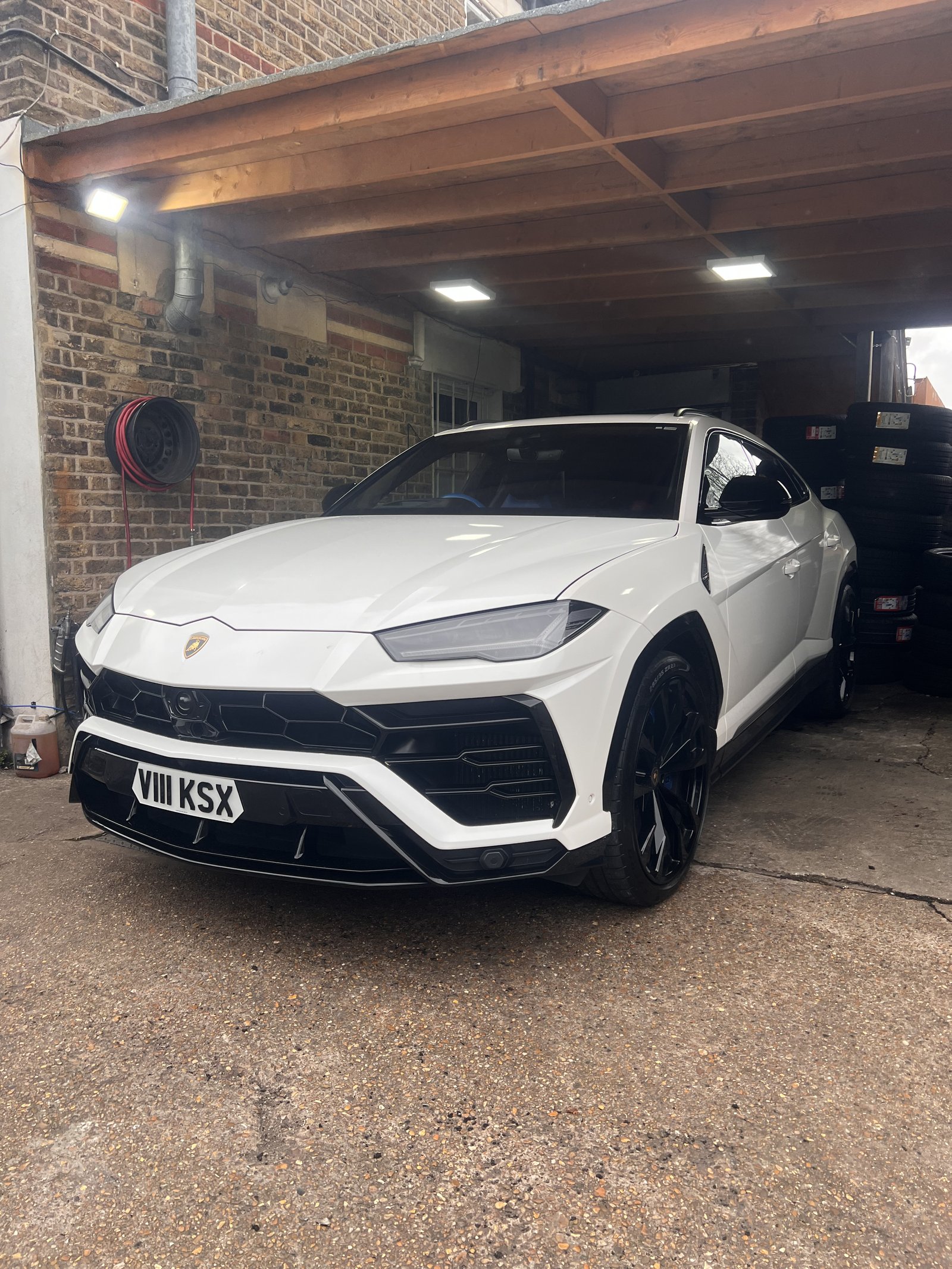 Tyre and alloy work
