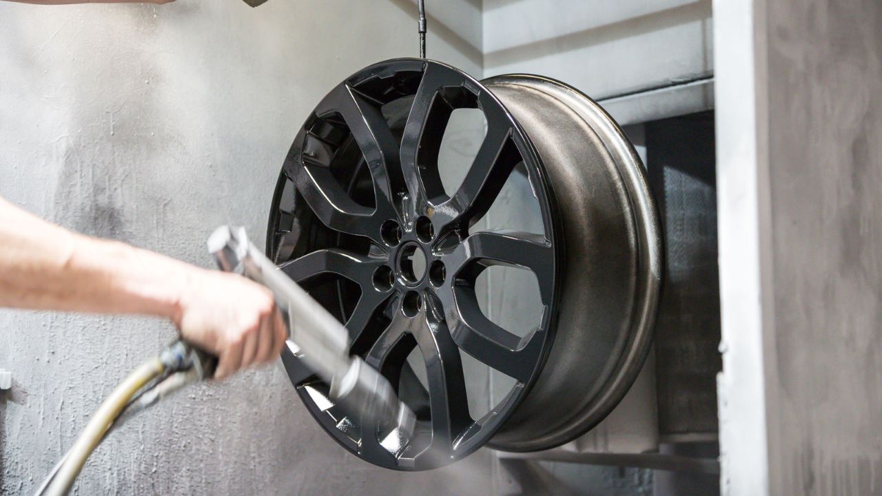 Alloy wheel refurbishment